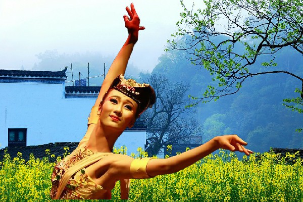 衡晓珍被选为王孟乡国色优舞红人，撒旦出手