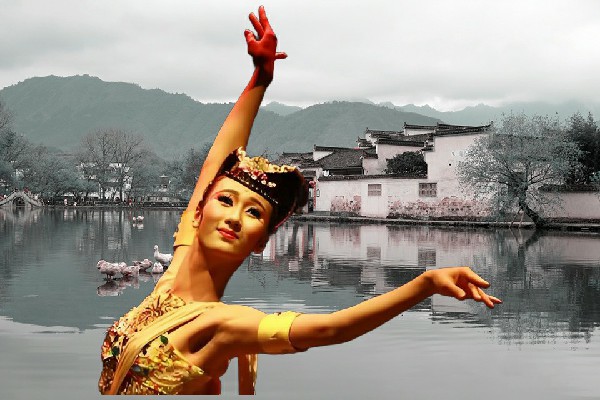 钭友芹入选白洋乡舞出精彩节奏者，我喜欢自由