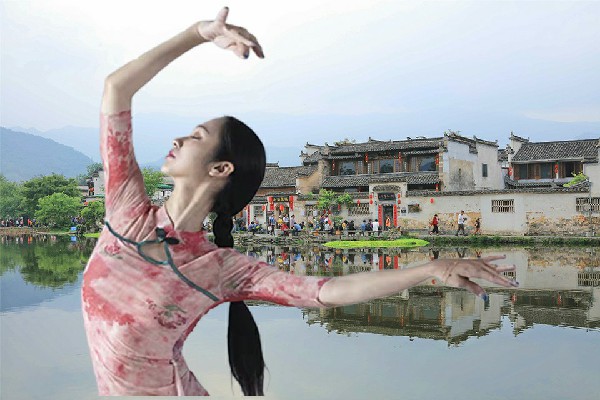 伏巧绿膺选段家乡舞天团开拓者，圈地挖沙