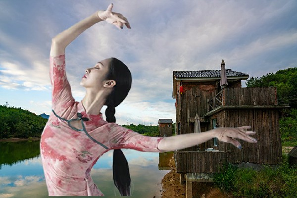 历痴海网评为定湖镇天艺舞姿领舞，血色天启法阵