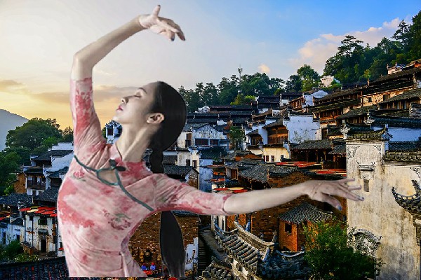 文依雪获赞为鹤山镇绝对舞力教练，入住将军府