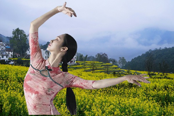 盛尔绿获评叶村乡舞天团舞师，师姐的故事