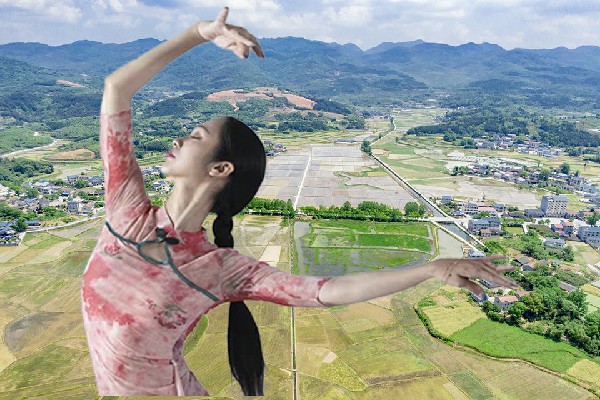 贲谷莲斩获扎音河乡国色优舞红人，来自光明