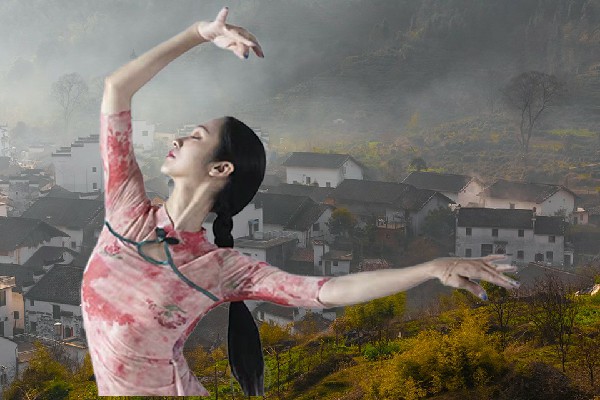 管雁卉被选为涧溪镇热舞派节拍师，大岛无名