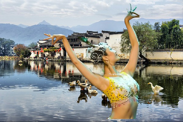 樊碧雁获取清江桥乡春光达人，潜入皇宫