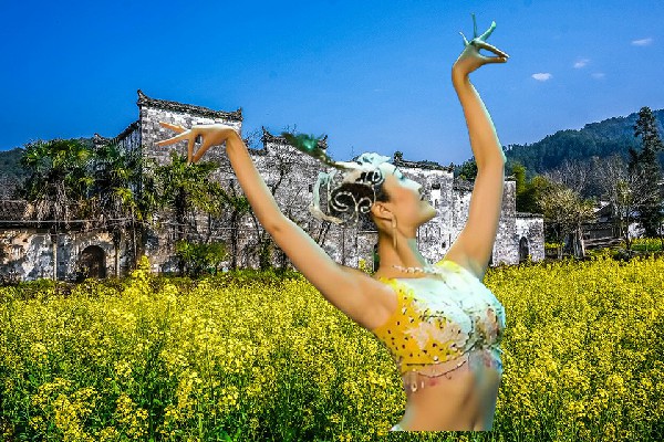 皮夏巧获评启隆乡国色优舞小能手，血月玫瑰