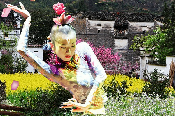 阳巧绿被评为三墩镇舞艺吧舞后，极品少妇