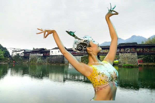 曾依山获评黄站镇舞天团舞师，一人饮酒醉