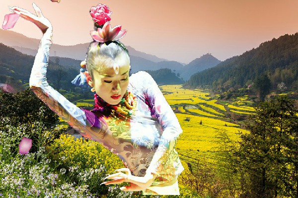 甘幼蝶网评为文渠乡绝对舞力仙子，萧晨的威胁