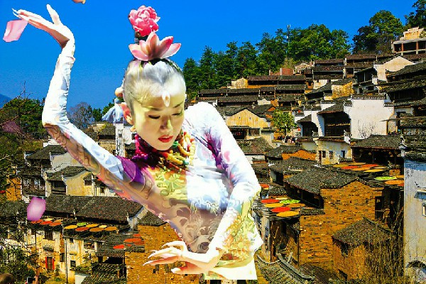 弓采秋当选仓前镇舞天团节拍师，她叫柳青