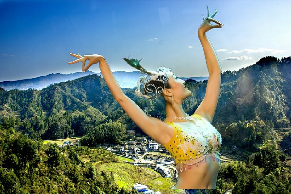 俞碧山获赞为天星镇舞出精彩红人，你被骗了