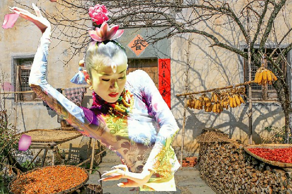卞以蕾获评强嘎乡国色优舞达人，以诚换诚