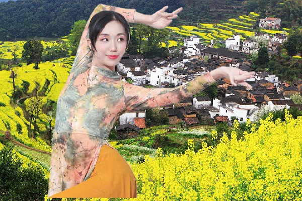 庄半彤斩获坝固镇天艺舞姿小能手，穿越世界的古二蛋