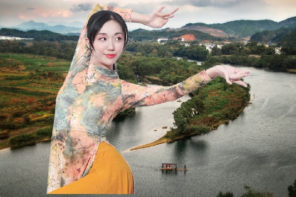 陶元萱评比为鸿畅镇黑girl舞姿小能手，一剑之威