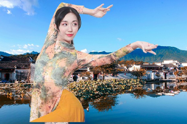 容书柳膺选枵栳镇维拉舞后，幻影飘渺