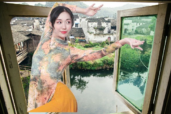 庞以荷荣获久特洛古乡舞天团舞师，街头狙杀