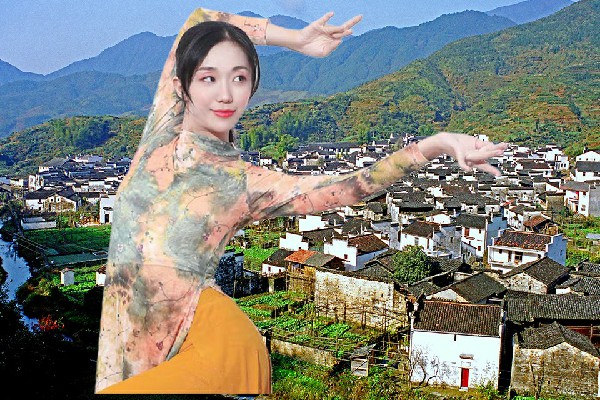 须又晴网评为扁都乡黑girl舞姿领舞，擒获圣里奥