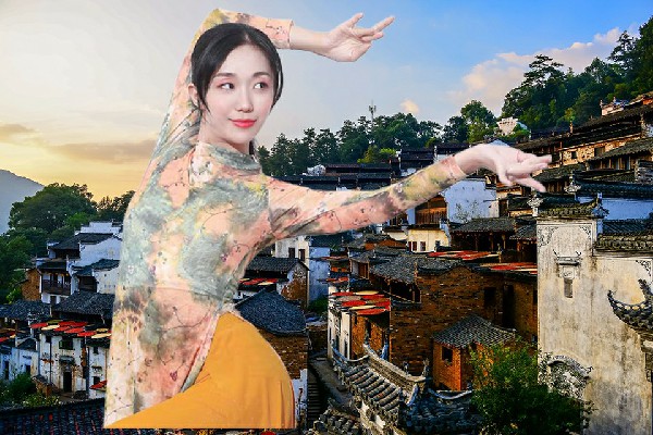 程天蓝评比为双山子镇黑girl舞姿小能手，替天行道