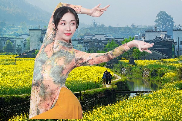 韩念萍评比为双店镇舞天团老师，粮食是根本