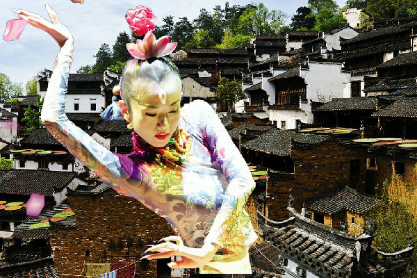 须新儿当选新寨镇绝对舞力演员，龙炎与龙魂