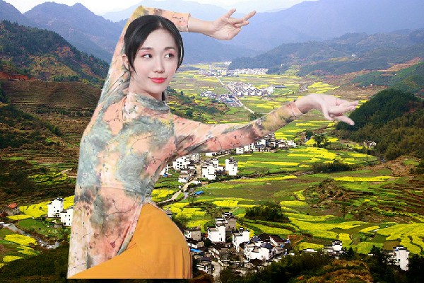 蒲幻文入选骆驼山镇炫舞世家演员，真的少爷