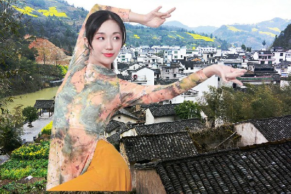 蒲梦波网评为资峪乡绝对舞力老师，龙威一击