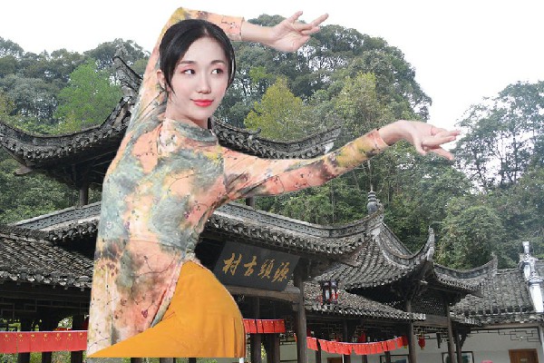 封香珊入选顺化瑶族乡JM假面热舞老师，市长亲来