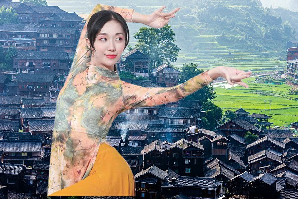 郎语雪评比为八里甸子镇黑girl舞姿达人，把太子人头送来