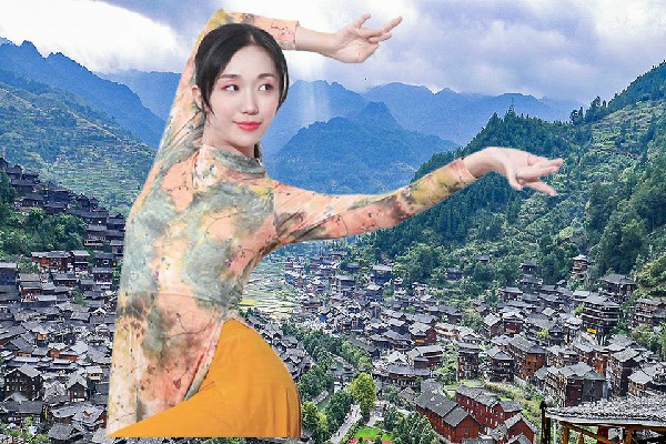 冀宛菱获赞为沙海子乡春光老师，龙首压炎黄