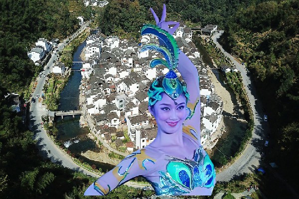 贝春曼获赞为坤都岭镇TK舞社演示者，我是你未婚夫