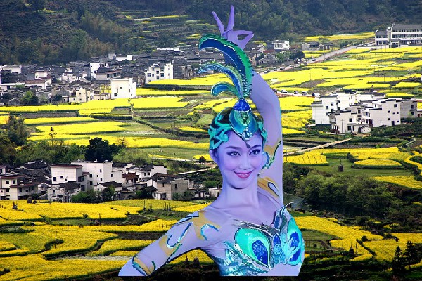 张尔阳被评为高水乡舞艺吧红人，豪情与义气