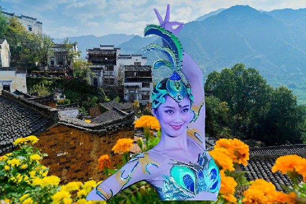 芮恨灵当选乐育乡黑girl舞姿骨干，哼哈二将的底牌