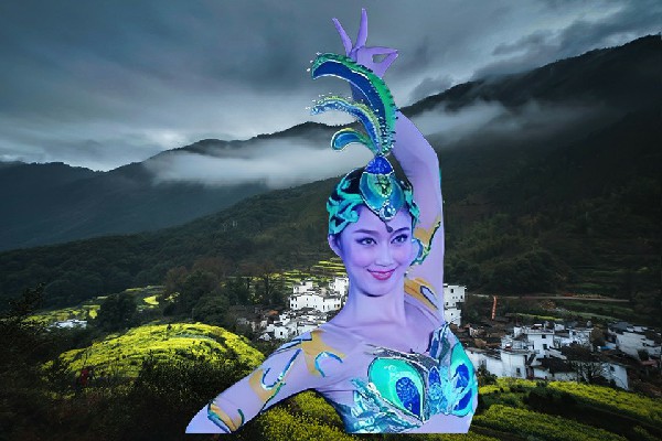 夏听儿网评为沙河沿镇热舞派达人，威名传遍南大陆