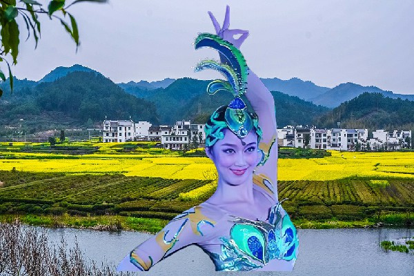 杭幻青获赞为华来镇绝对舞力仙子，当面对战
