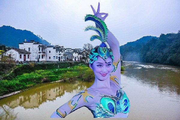 易香梅网评为渡口驿乡舞出精彩舞后，他是一个老兵