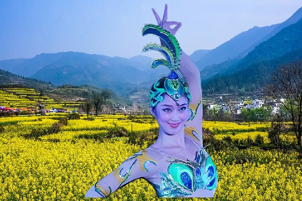 储夜香斩获沙岱乡舞艺吧达人，开始启程