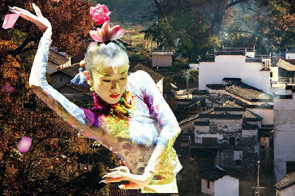 戎代云膺选前大章乡炫舞世家教练，马宁宁的举动