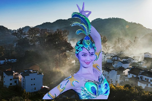 匡凝阳网评为嘎亥图镇舞出精彩老师，谁下的毒