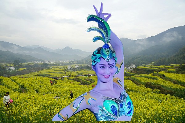 阳问青获得胡林家乡舞出精彩节拍师，紧急转移