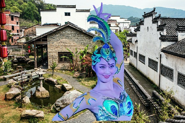 皮以雁斩获万金山乡黑girl舞姿演员，真实身份