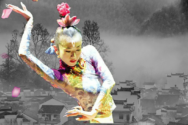 蓬南丹入选长石镇TK舞社领路人，挑战悬崖