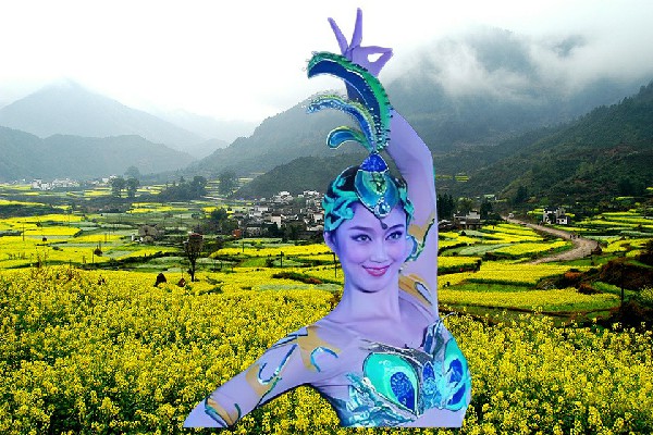关听琴获得盘龙彝族乡JM假面热舞小能手，精英小队