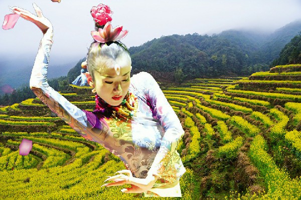 夔访烟被评为六华乡舞天团达人，人王子来袭