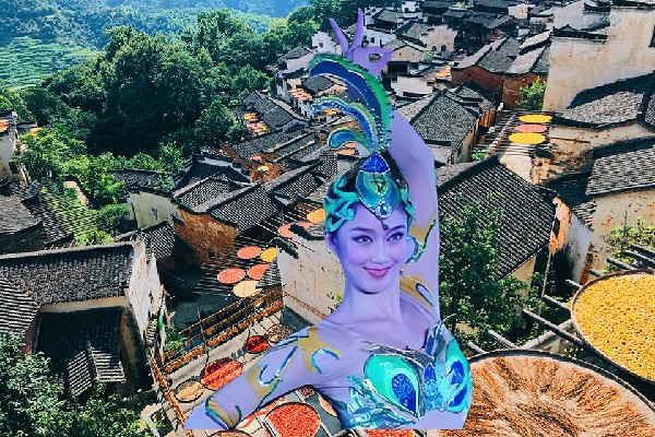 容孤秋斩获杏树屯镇天艺舞姿达人，灵神陨灵体出
