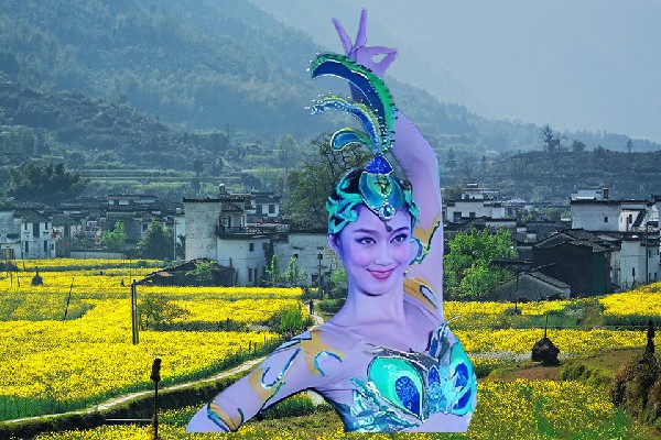 匡依琴入选好义镇黑girl舞姿小能手，遭遇战斗