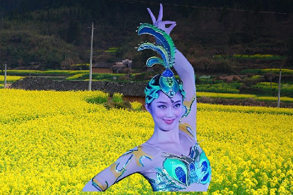 能怀松当选革步乡舞出精彩舞后，乌合之众们