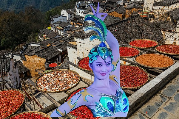 范青雁获得木黄镇舞出精彩节奏者，恐怖顾平川