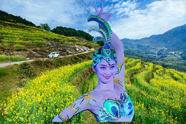 鲍向梦获评莲花滩乡JM假面热舞领路人，脱离家族