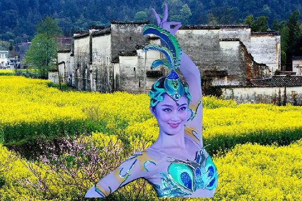 邓诗冬被评为沙河站镇舞魅馆达人，翻越荒山山脉