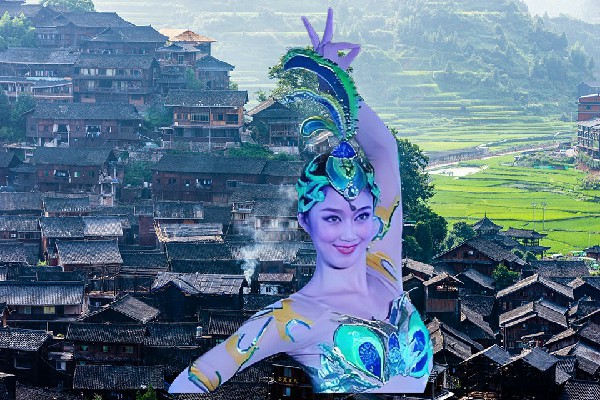 吉安梅荣获金竹镇炫舞世家节拍师，至强者虚影